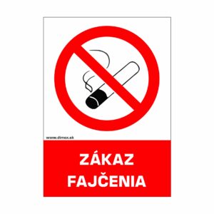 Zákaz fajčenia