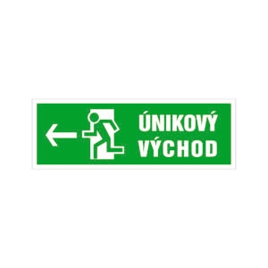 Samolepka únikový východ SUI11 290x100 mm