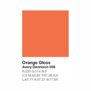 Samolepiaca fólia 509 Orange lesklá