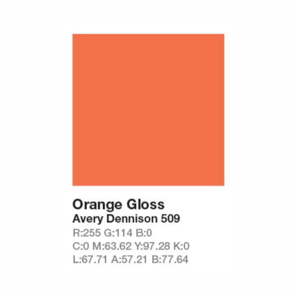 Samolepiaca fólia 509 Orange lesklá
