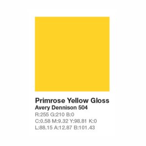 Samolepiaca fólia 504 Primrose Yellow lesklá